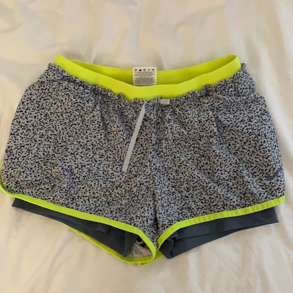 Nike dryfit double layer shorts